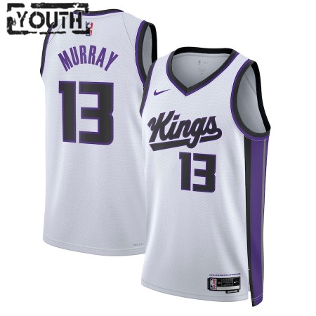 Sacramento Kings Keegan Murray Nike 2023-24 Association Edition Valkoinen Lasten Pelipaidat Swingman